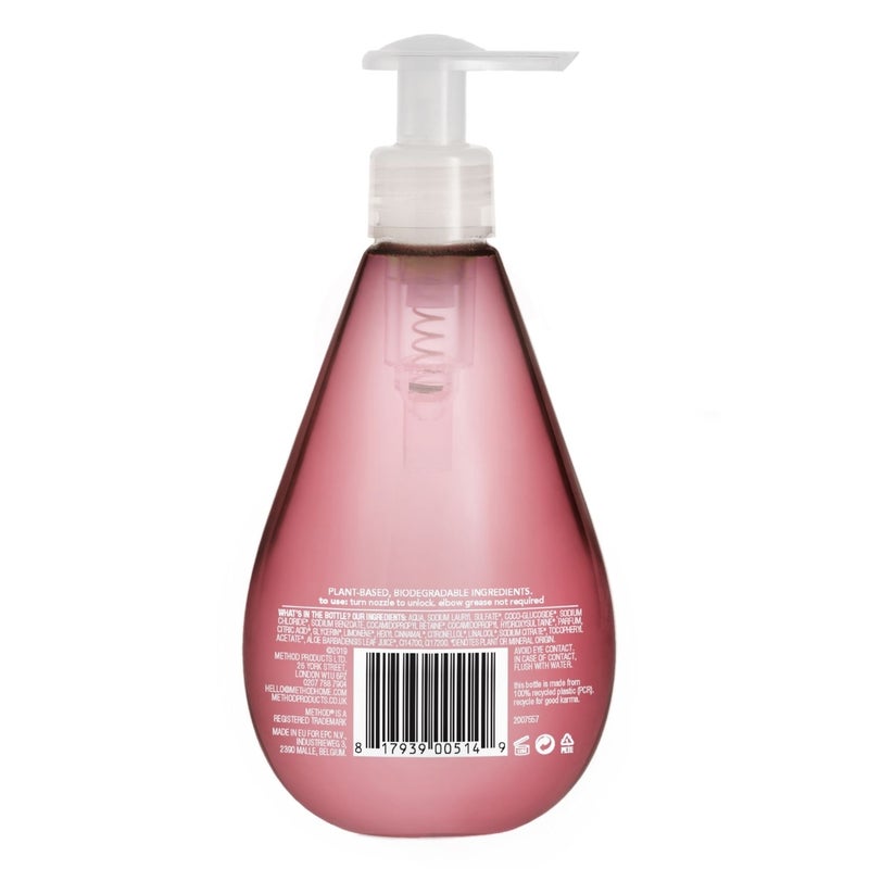 Method Hand Wash Gel Soap, Softens & Cleans Hands, Refreshing Formula, Pink Grapefruit Scent - 354 ml - Image 2